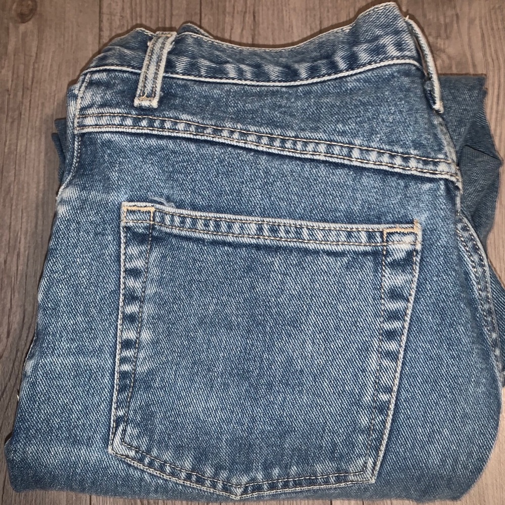 High waste  boyfriend jeans